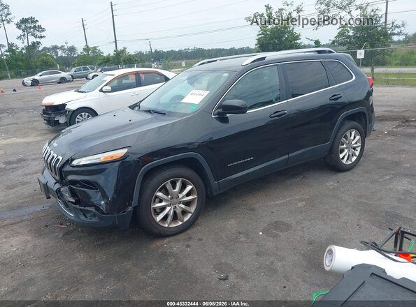 1C4PJMDBXGW151918 2016 JEEP CHEROKEE Black Przód lewy