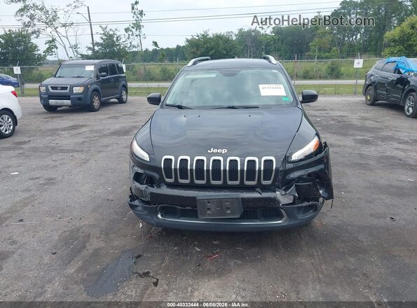 1C4PJMDBXGW151918 2016 JEEP CHEROKEE Black Widok zestawu wskaźników