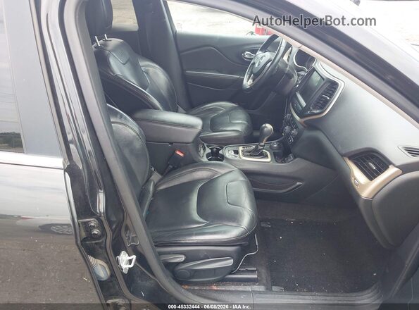 1C4PJMDBXGW151918 2016 JEEP CHEROKEE Black Widok wnętrza z przodu