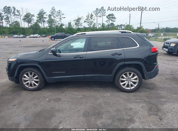 1C4PJMDBXGW151918 2016 JEEP CHEROKEE Black Widok wnętrza 360 stopni