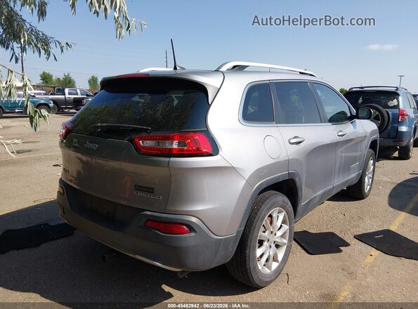 1C4PJMDBXHW563466 2017 JEEP CHEROKEE Gray Rear right