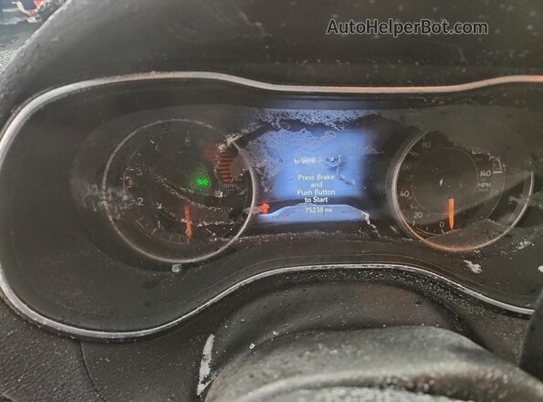 1C4PJMDN0LD544875 2020 JEEP CHEROKEE Красный Вид щитка приборов