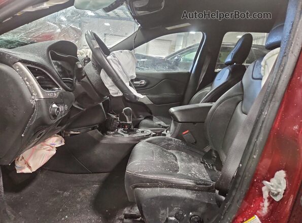 1C4PJMDN0LD544875 2020 JEEP CHEROKEE Красный Вид салона спереди