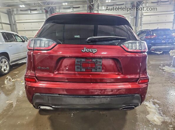 1C4PJMDN0LD544875 2020 JEEP CHEROKEE Красный Вид сзади