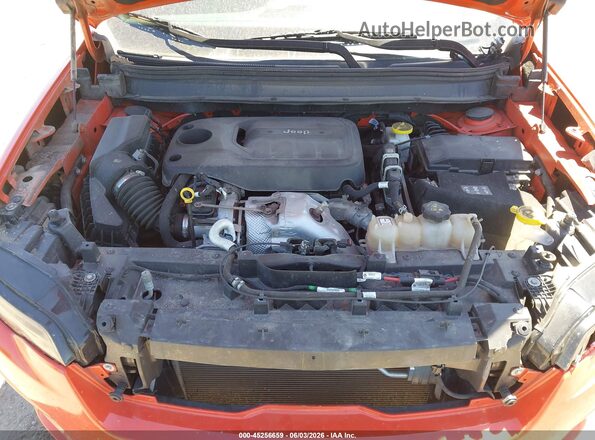 1C4PJMDN0MD170267 2021 JEEP CHEROKEE Orange Widok z tyłu