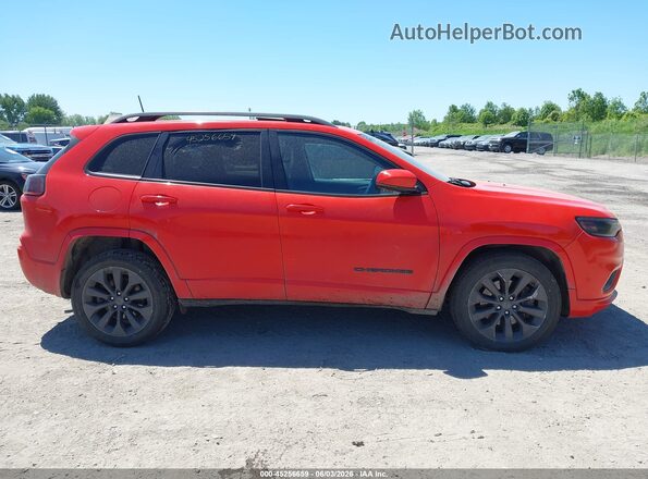 1C4PJMDN0MD170267 2021 JEEP CHEROKEE Orange Widok wnętrza z tyłu