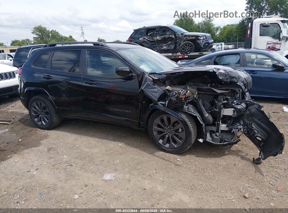1C4PJMDN1MD177826 2021 JEEP CHEROKEE Black უკანა სალონის ხედი