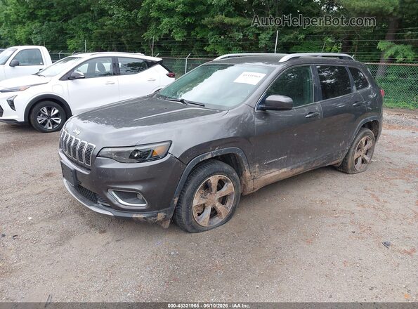 1C4PJMDN2KD163740 2019 JEEP CHEROKEE Серый Передняя левая четверть