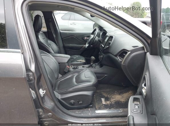 1C4PJMDN2KD163740 2019 JEEP CHEROKEE Серый Вид салона спереди