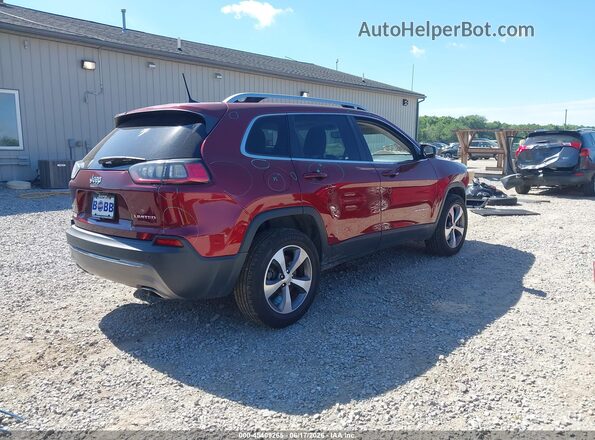 1C4PJMDN3LD646462 2020 JEEP CHEROKEE Burgundy Հետևի աջ