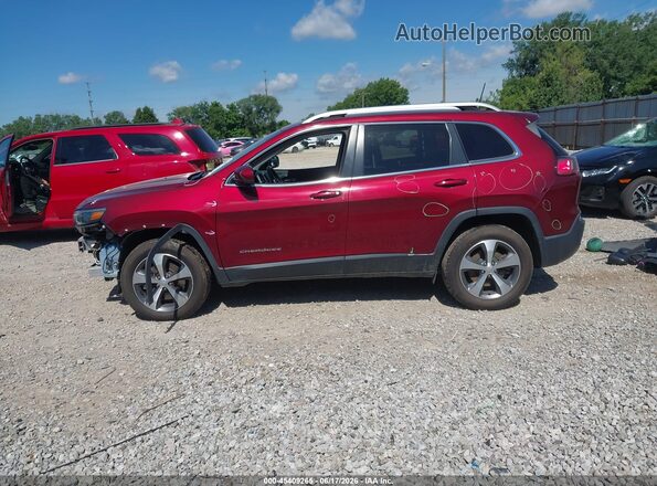 1C4PJMDN3LD646462 2020 JEEP CHEROKEE Burgundy 