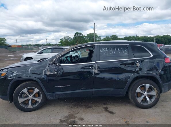 1C4PJMDN4KD214509 2019 JEEP CHEROKEE Black წინა ხედი