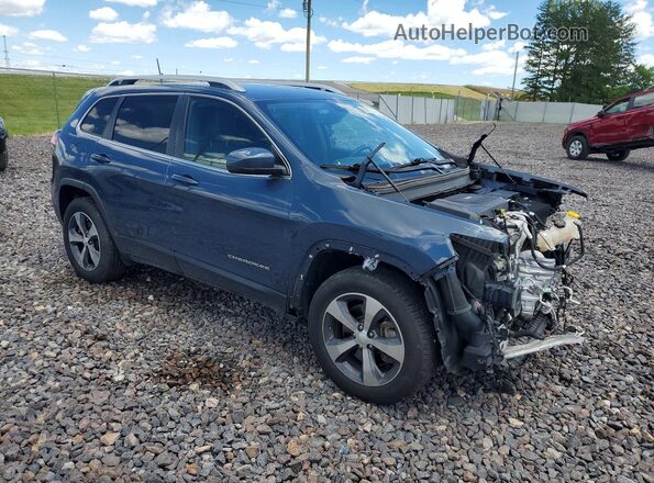 1C4PJMDN4KD402446 2019 JEEP CHEROKEE Blue 