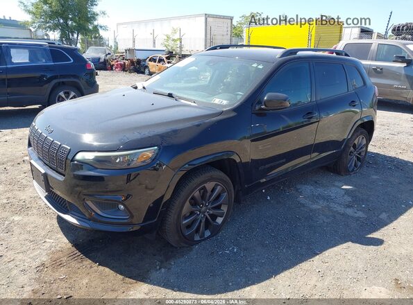 1C4PJMDN4MD131651 2021 JEEP CHEROKEE Черный Передняя левая четверть