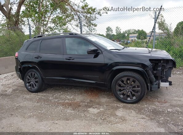 1C4PJMDN5MD160592 2021 JEEP CHEROKEE Black Սալոնի հետևի տեսք