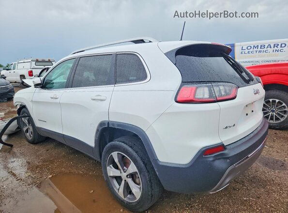 1C4PJMDN6KD192156 2019 JEEP CHEROKEE White Trasero izquierdo