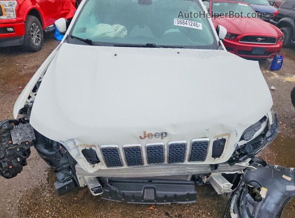 1C4PJMDN6KD192156 2019 JEEP CHEROKEE White Vista interior trasera