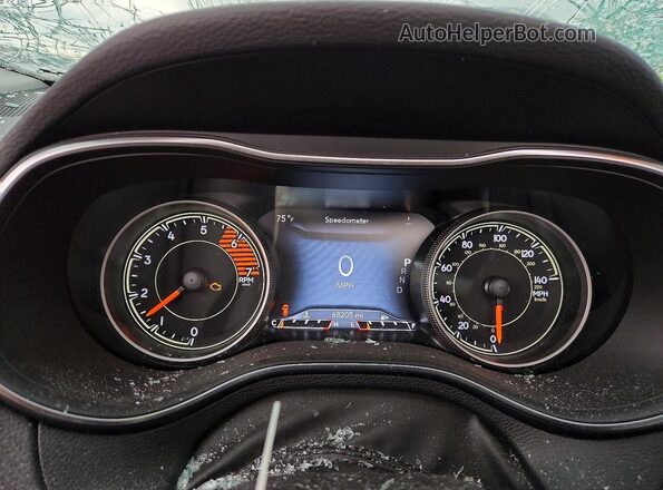 1C4PJMDN6LD557498 2020 JEEP CHEROKEE White Սարքավորումների վահանակի տեսք