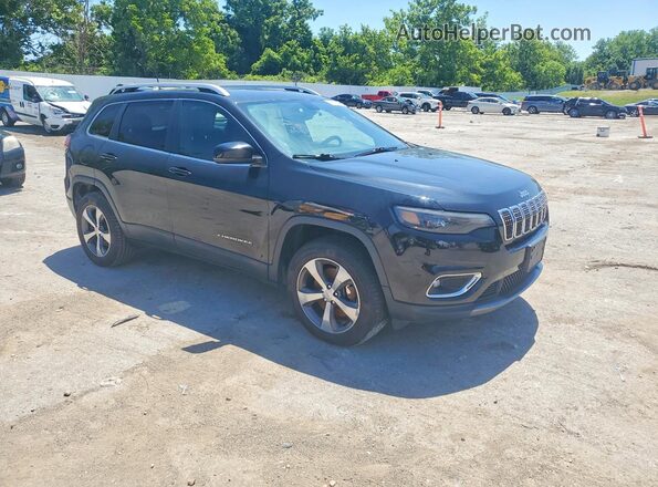 1C4PJMDN7LD537048 2020 JEEP CHEROKEE Black Передня права чверть