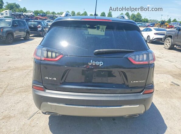 1C4PJMDN7LD537048 2020 JEEP CHEROKEE Black Вид ззаду