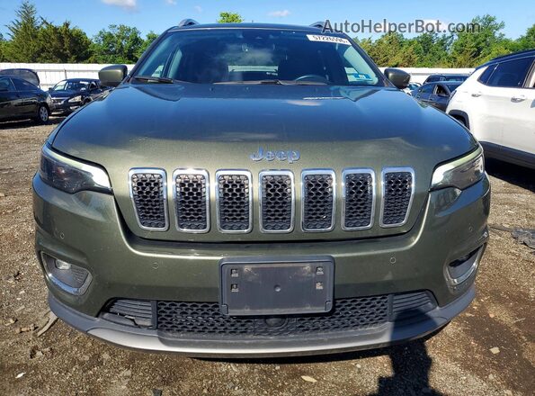 1C4PJMDN8KD151186 2019 JEEP CHEROKEE Green 