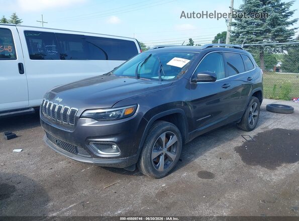 1C4PJMDN9KD169213 2019 JEEP CHEROKEE Gray Առջևի ձախ երեք քառորդ տեսարան