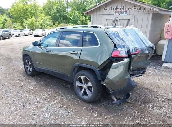 1C4PJMDN9KD180194 2019 JEEP CHEROKEE Green უკანა მარცხენა