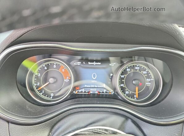 1C4PJMDN9KD214957 2019 JEEP CHEROKEE Красный Вид щитка приборов