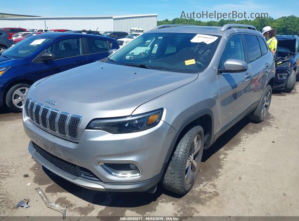 1C4PJMDNXKD117279 2019 JEEP CHEROKEE Silver Front left