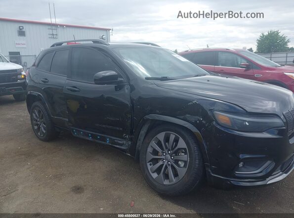 1C4PJMDNXKD341961 2019 JEEP CHEROKEE Black Front view