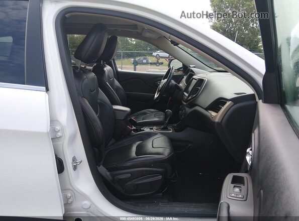 1C4PJMDS0GW169473 2016 JEEP CHEROKEE White Vista interior delantera