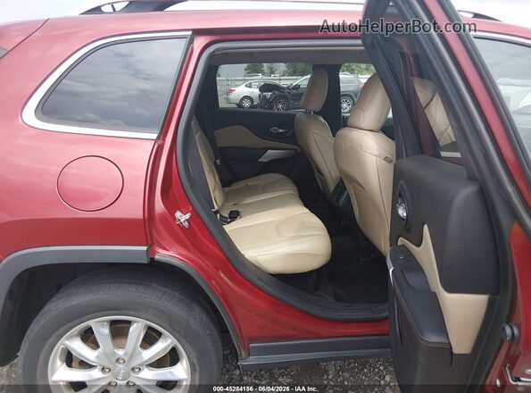 1C4PJMDS0HW609371 2017 JEEP CHEROKEE Красный Вид наклейки с VIN-кодом