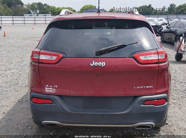 1C4PJMDS0HW609371 2017 JEEP CHEROKEE Красный 
