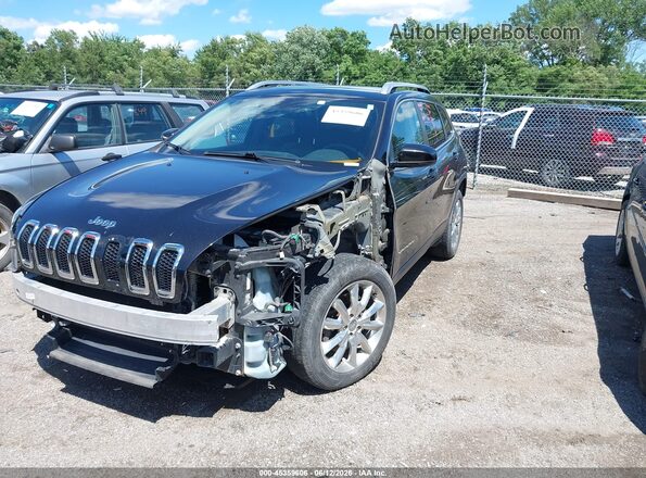 1C4PJMDS1GW251468 2016 JEEP CHEROKEE Black Front left