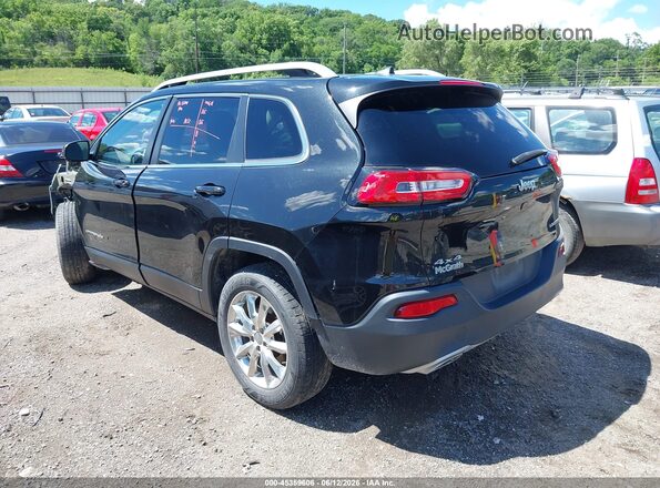 1C4PJMDS1GW251468 2016 JEEP CHEROKEE Black Rear left