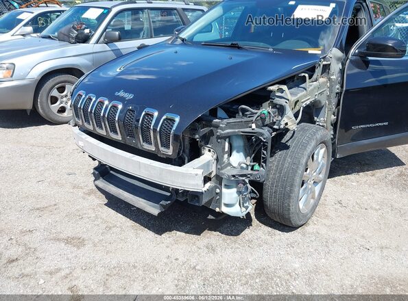 1C4PJMDS1GW251468 2016 JEEP CHEROKEE Black Front view