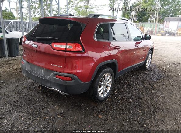 1C4PJMDS1GW365471 2016 JEEP CHEROKEE Red Tył prawy