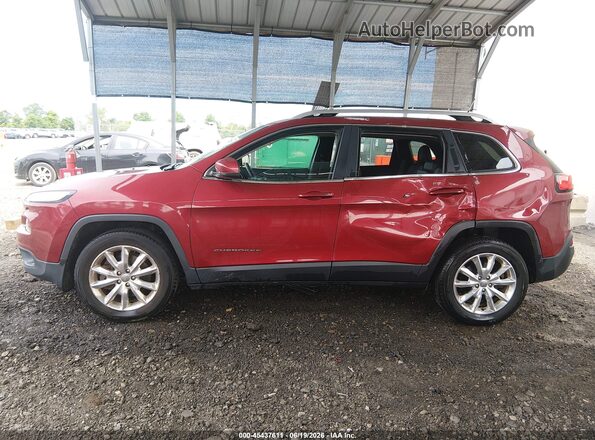1C4PJMDS1GW365471 2016 JEEP CHEROKEE Red Widok wnętrza 360 stopni