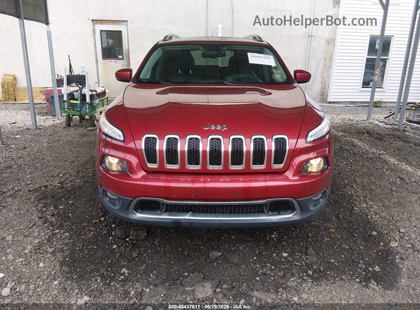 1C4PJMDS1GW365471 2016 JEEP CHEROKEE Red Widok zestawu wskaźników