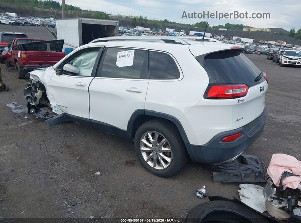 1C4PJMDS1HW576445 2017 JEEP CHEROKEE White Rear left