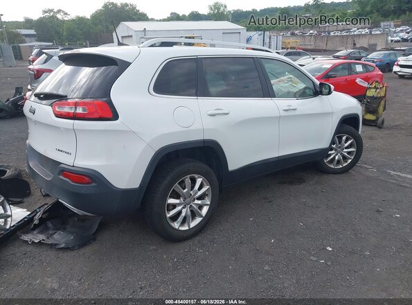 1C4PJMDS1HW576445 2017 JEEP CHEROKEE White Rear right