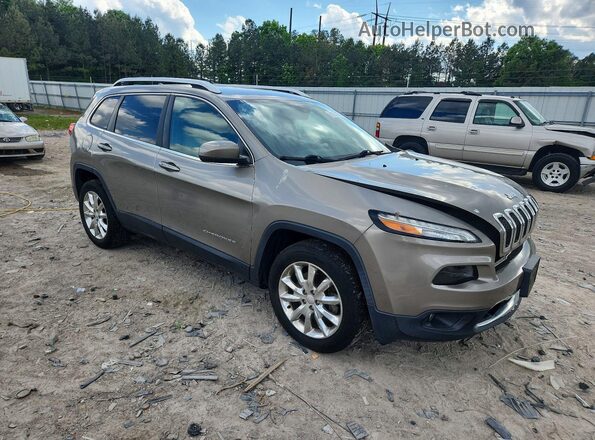 1C4PJMDS1HW657462 2017 JEEP CHEROKEE Brown Przód prawy