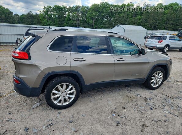 1C4PJMDS1HW657462 2017 JEEP CHEROKEE Brown Tył prawy