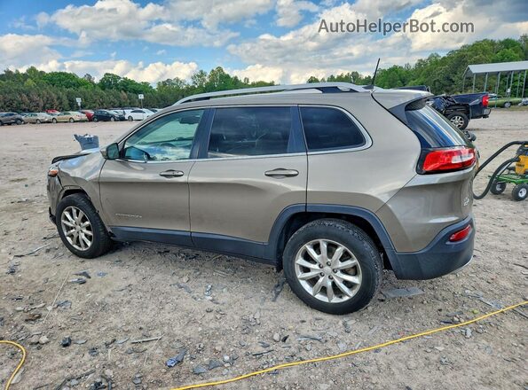 1C4PJMDS1HW657462 2017 JEEP CHEROKEE Brown Tył lewy