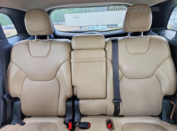 1C4PJMDS1HW657462 2017 JEEP CHEROKEE Brown Widok tylnych siedzeń