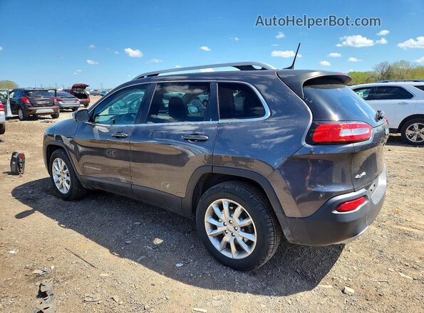 1C4PJMDS2GW228796 2016 JEEP CHEROKEE Gray Tył lewy