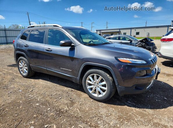 1C4PJMDS2GW228796 2016 JEEP CHEROKEE Gray Przód prawy