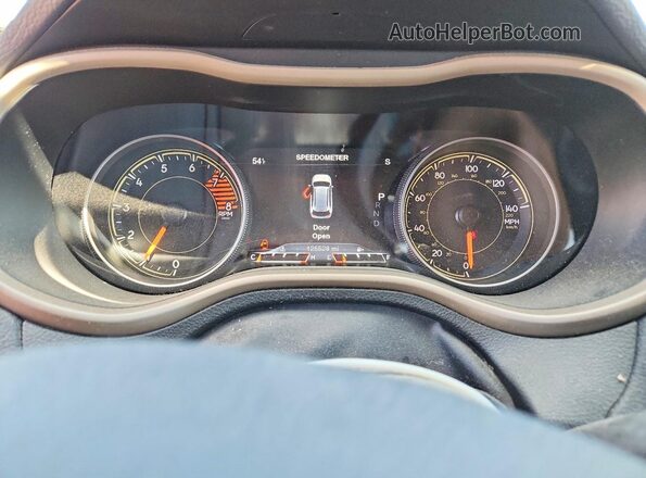 1C4PJMDS2GW228796 2016 JEEP CHEROKEE Gray Widok zestawu wskaźników