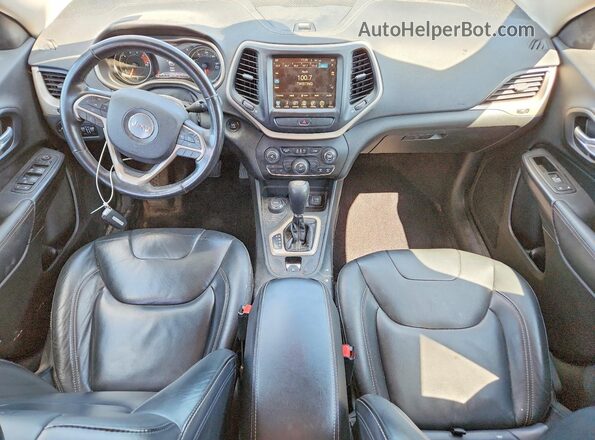 1C4PJMDS2GW228796 2016 JEEP CHEROKEE Gray Widok deski rozdzielczej