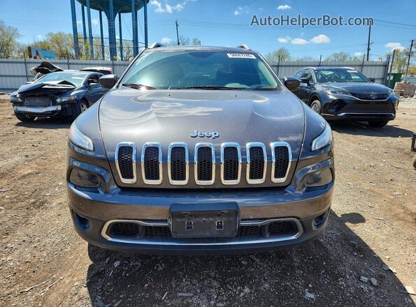 1C4PJMDS2GW228796 2016 JEEP CHEROKEE Gray Widok z przodu